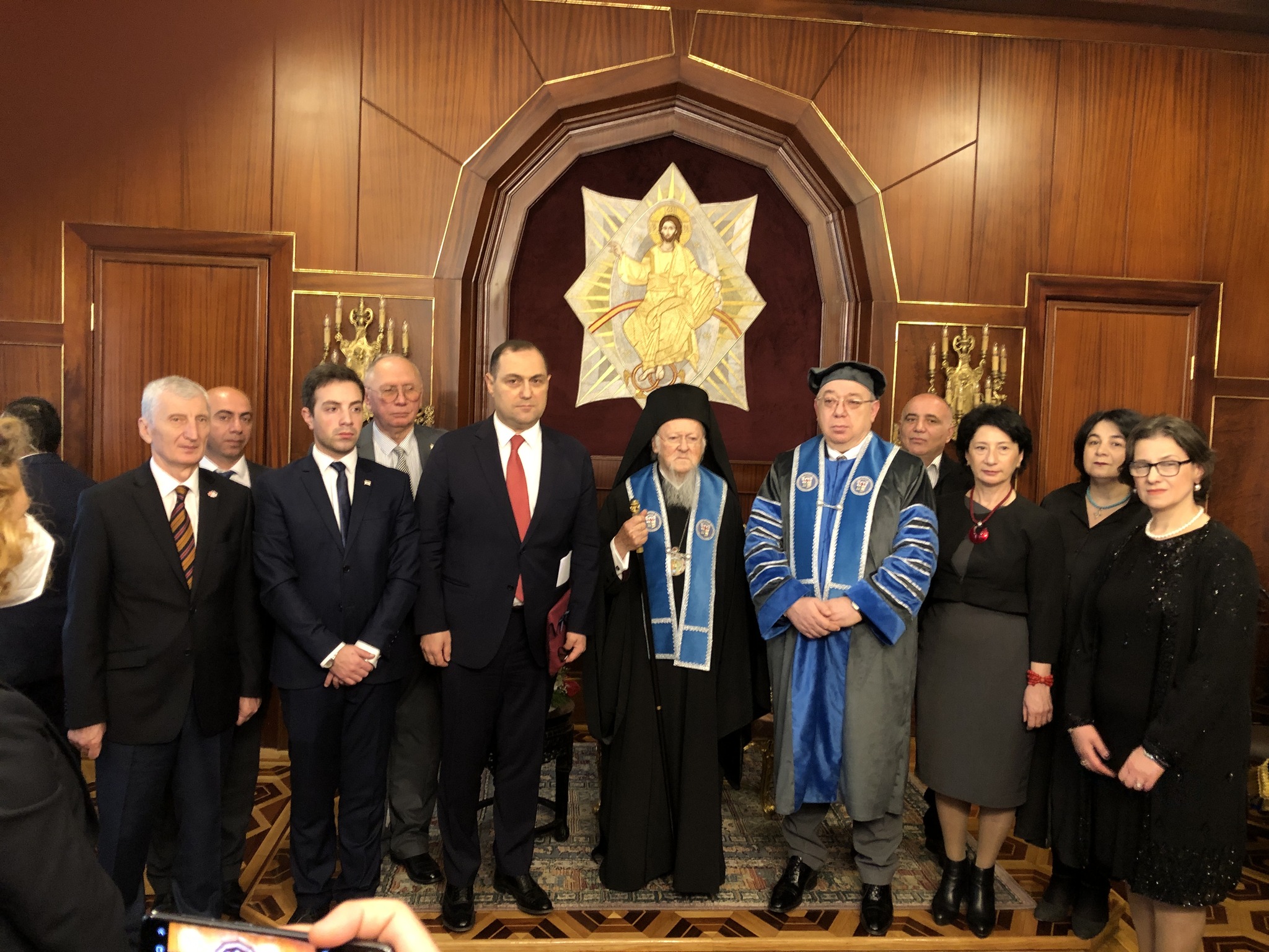 Ecumenical Patriarch Bartholomew I Becomes Honorary Doctor of Sokhumi State University